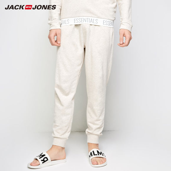 JackJones Men's Cotton Homewear Drawstring Pants Slim Fit Fashion Trousers Menswear Brand 2183HC502