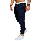 Joggers Hip Hop Pants 2019 Men's Casual Pockets Camouflage Trousers Mens Autumn Multicolor Sweatpants Fashion Overalls Trousers