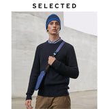 SELECTED Men's Autumn & Winter Sweater Pure Color Business-casual Knit Pullovers S | 419425513