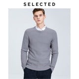 SELECTED Men's Autumn & Winter Sweater Pure Color Business-casual Knit Pullovers S | 419425513