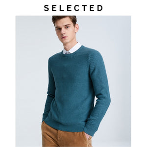 SELECTED Men's Autumn & Winter Sweater Pure Color Business-casual Knit Pullovers S | 419425513