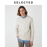 SELECTED Men's New Cotton Blend Long-sleeved Winter Pullovers Round Neck Sweater S | 419324519